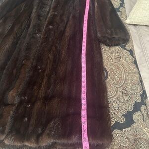 Dark Brown Mink Coat
